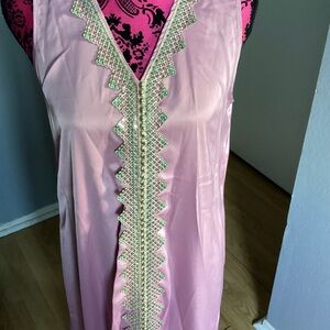 NWOT TOLEEN Lilac Sleeveless Maxi Gown M